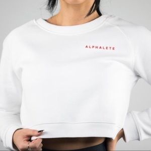 Cropped Alphalete sweatshirt XS